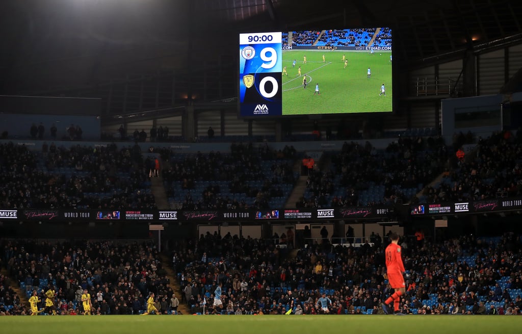 Burton vs. Manchester City